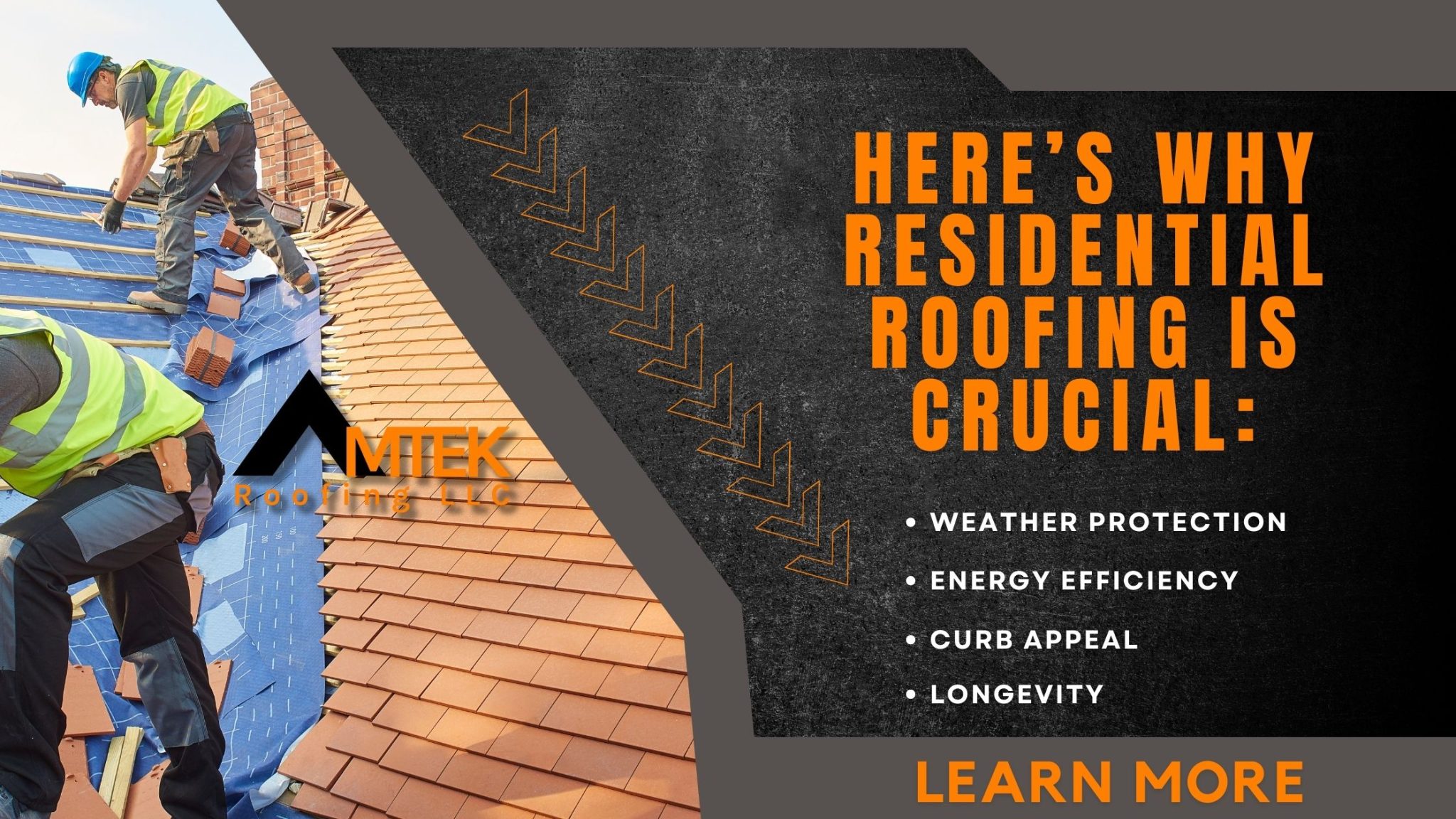 Residential roofing graphic for why it is important